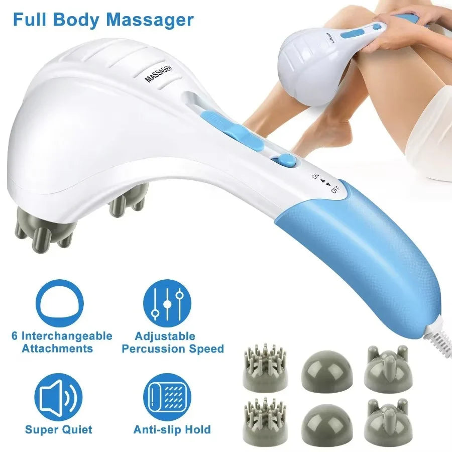 The Twin-Pulse Pro: Dual-Head Electric Massager with Deep Tissue Logic