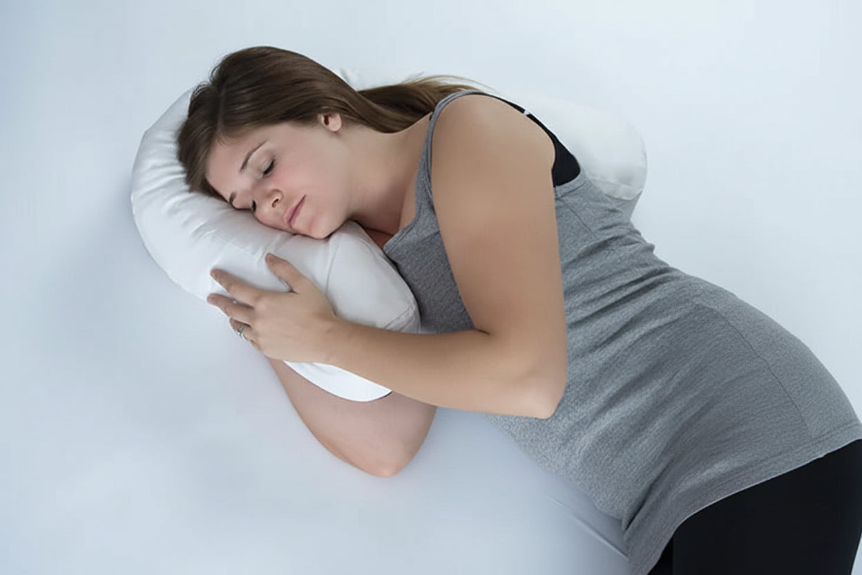 Aura-Relief Elite: Memory Foam Pillow with Dedicated Ear-Ventilation Support