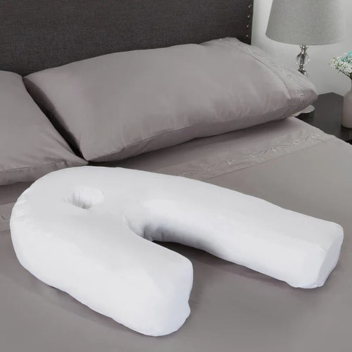 Aura-Relief Elite: Memory Foam Pillow with Dedicated Ear-Ventilation Support