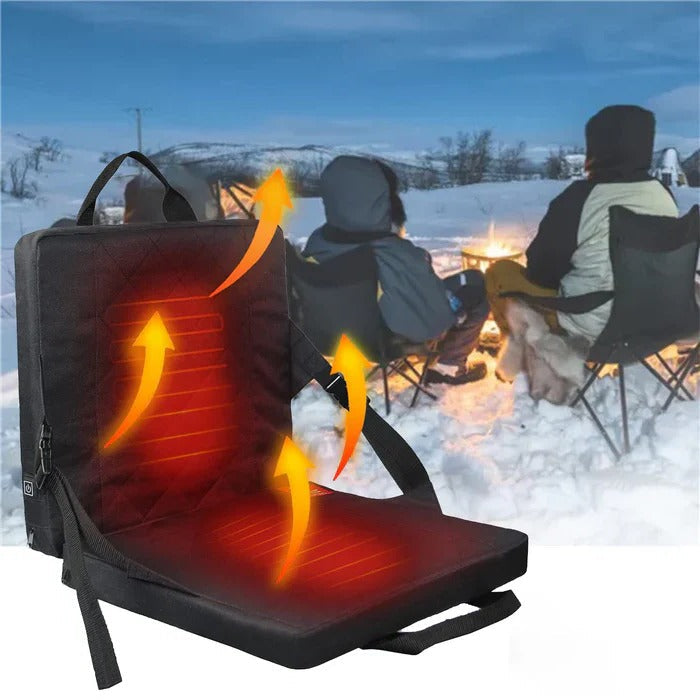 The Thermo-Pad Pro: Foldable Heated Cushion with 3-Level Intelligent Control