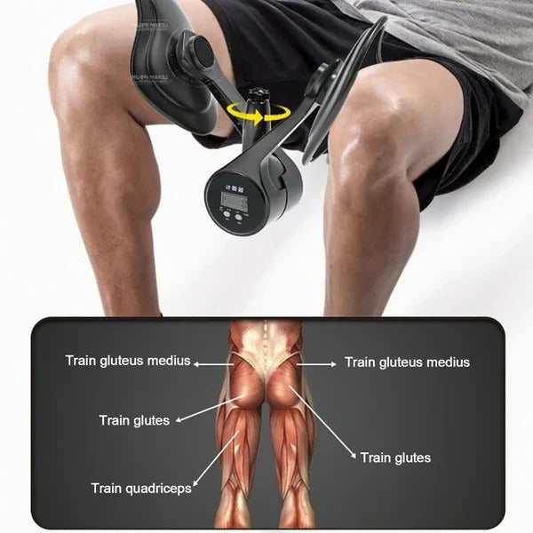 The Glute-Drive Pro: Portable Lower Body Trainer with Linear Resistance Logic