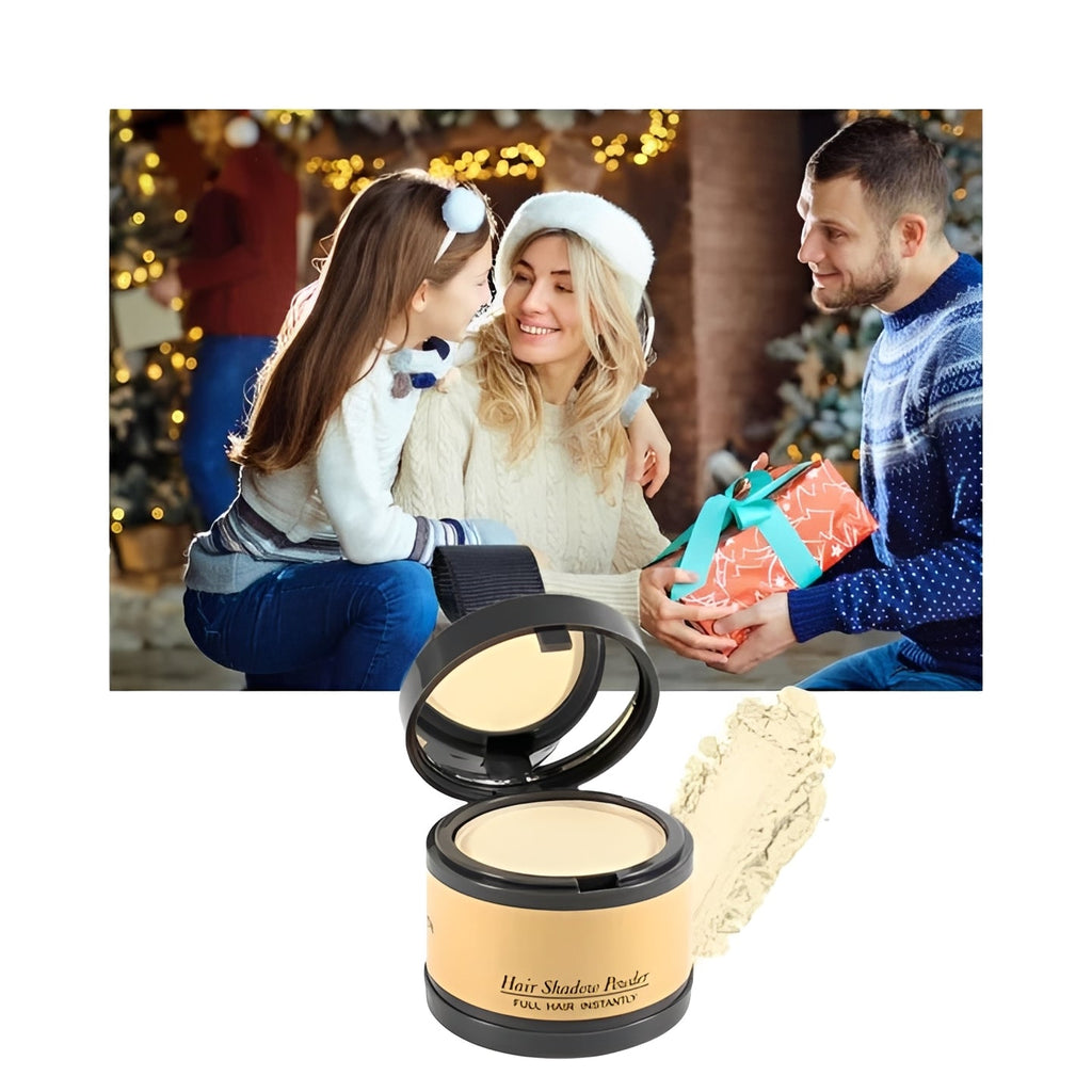 The Root-Fill Pro: Precision Hair Concealer Powder for Instant Grey Coverage