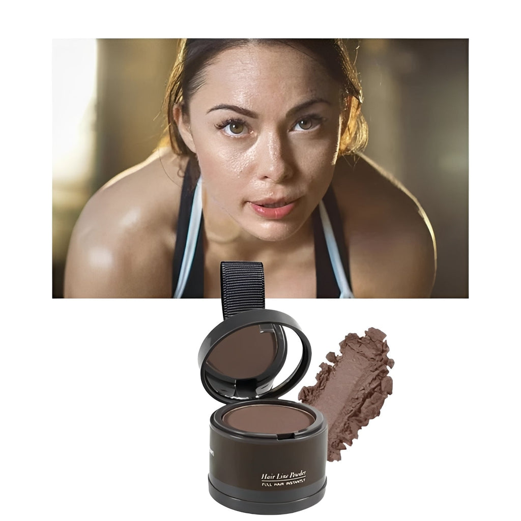 The Root-Fill Pro: Precision Hair Concealer Powder for Instant Grey Coverage