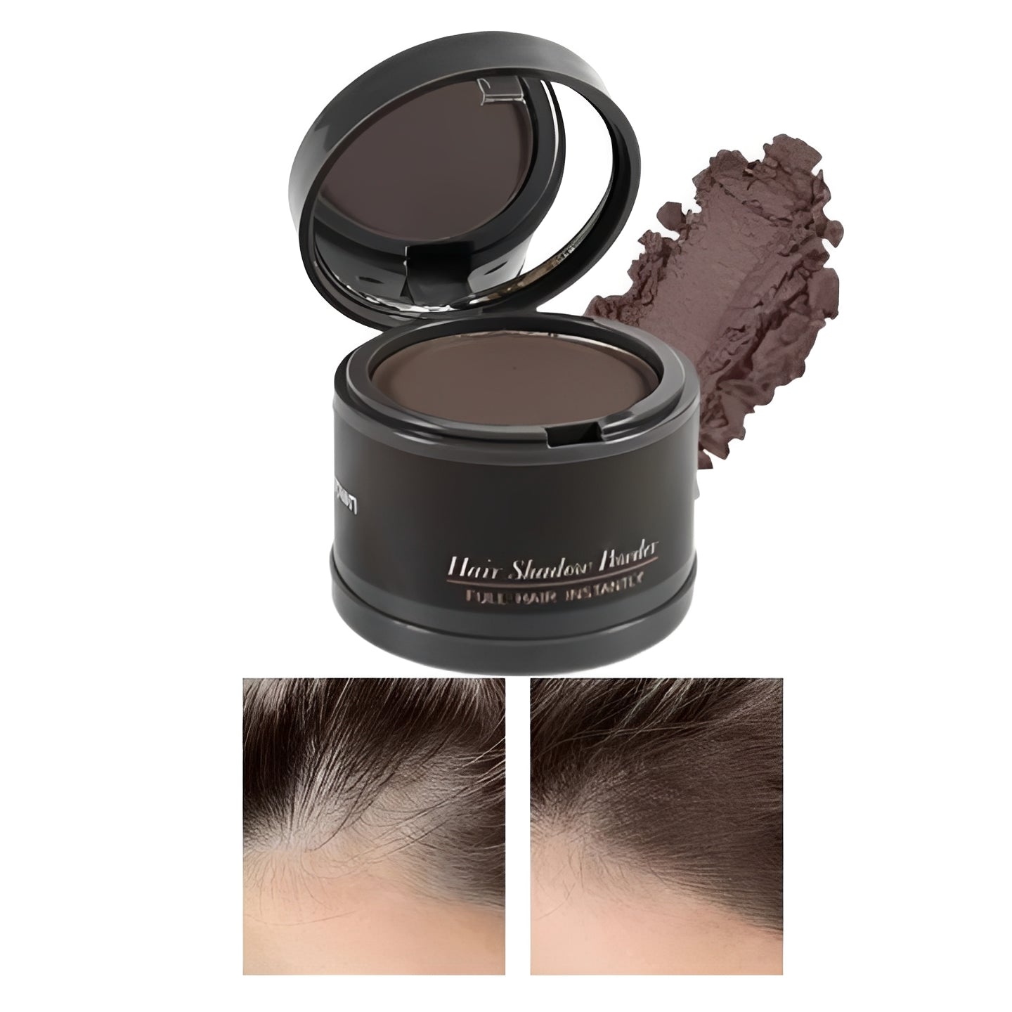 The Root-Fill Pro: Precision Hair Concealer Powder for Instant Grey Coverage