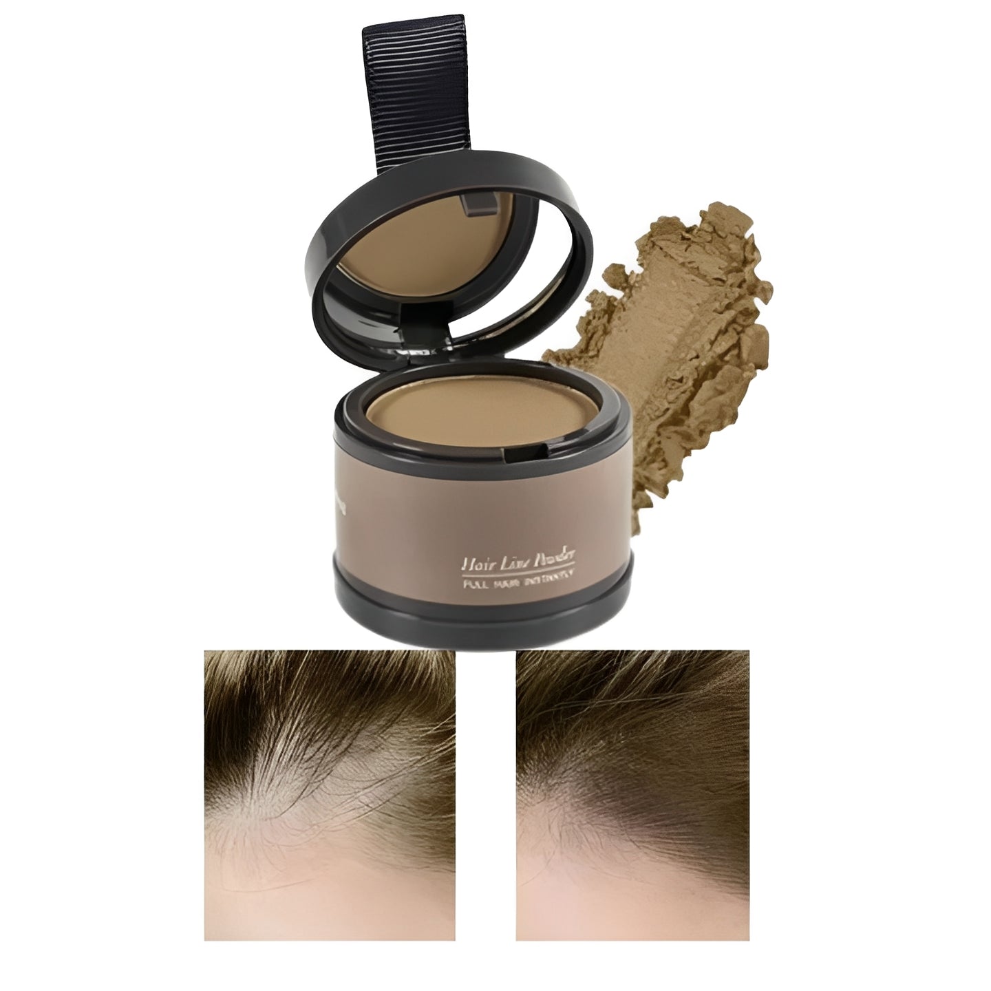 The Root-Fill Pro: Precision Hair Concealer Powder for Instant Grey Coverage