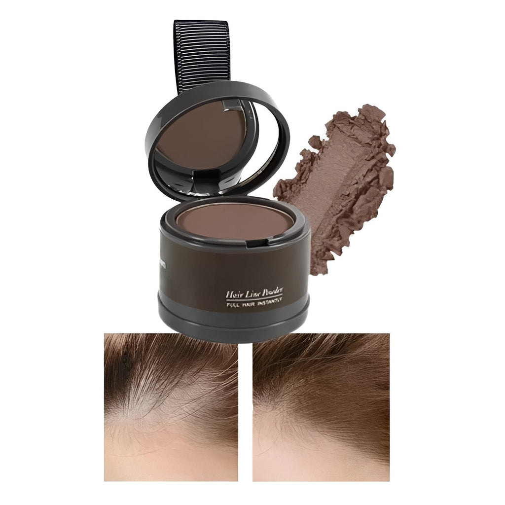 The Root-Fill Pro: Precision Hair Concealer Powder for Instant Grey Coverage