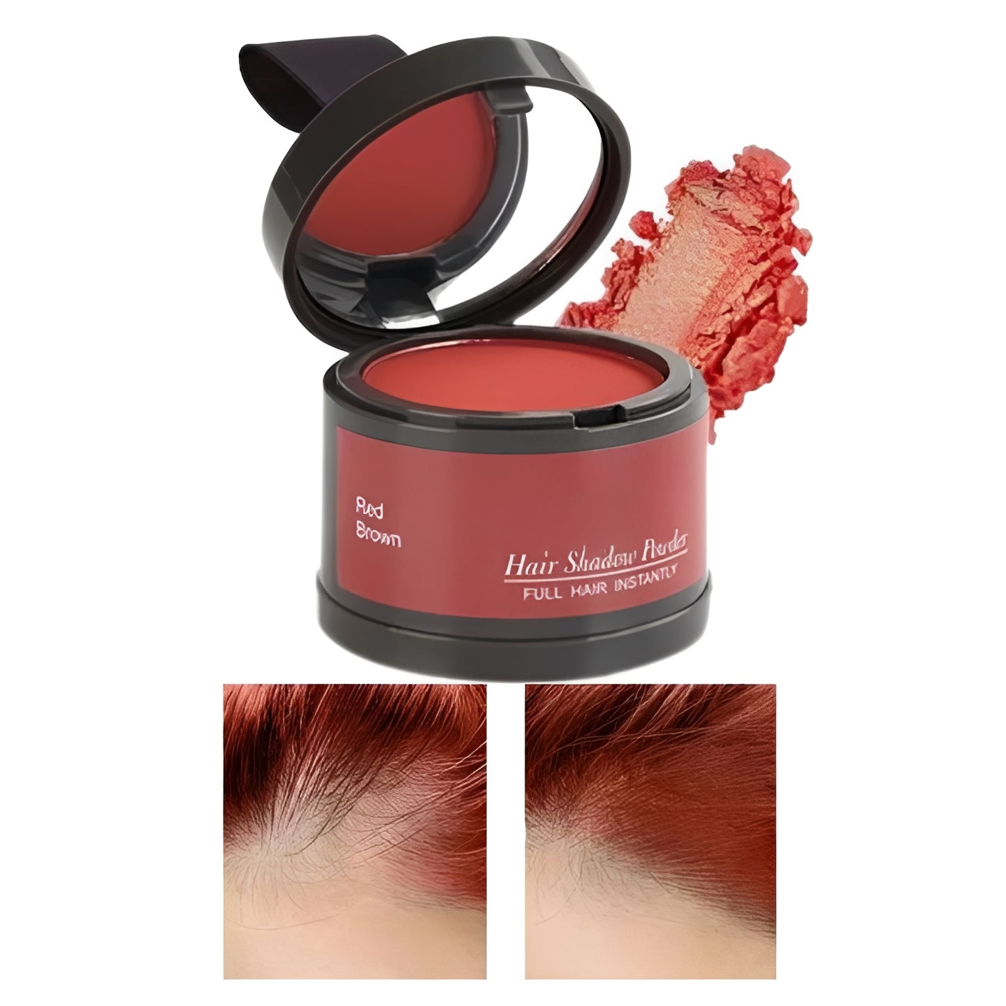 The Root-Fill Pro: Precision Hair Concealer Powder for Instant Grey Coverage