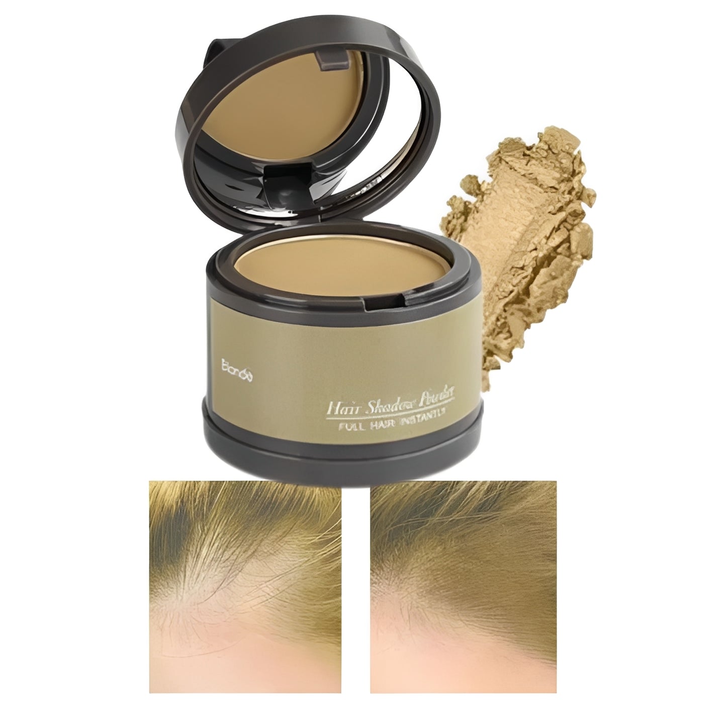 The Root-Fill Pro: Precision Hair Concealer Powder for Instant Grey Coverage