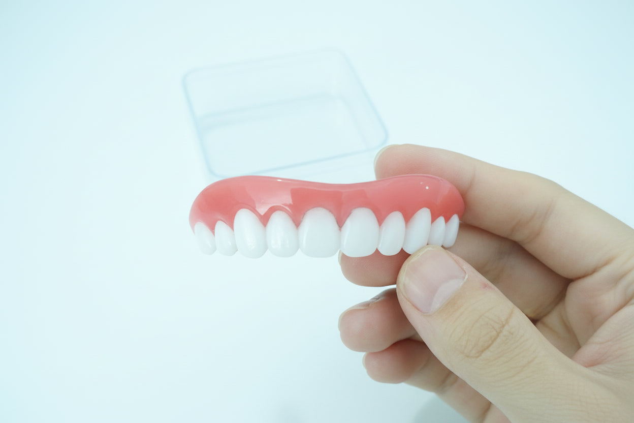 Flash-Grin Elite: Short-Term Artificial Tooth Covers for Seamless Smiles