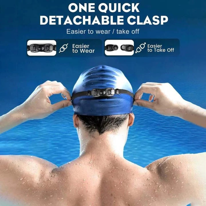 Horizon-Seeker Elite: Ultra-Wide Lens Swimming Goggles for Expanded Sight