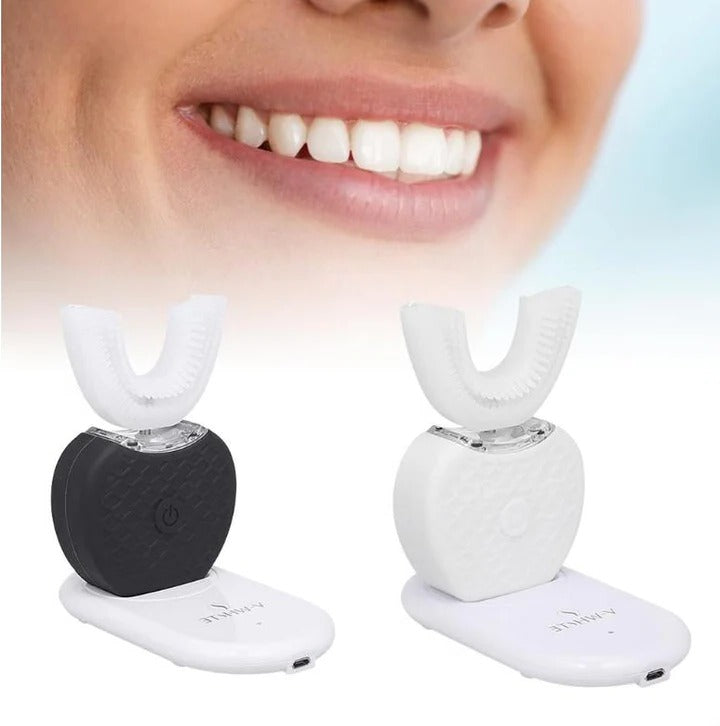 The Chroma-White Pro: Blue Light Infused Ultrasonic Toothbrush for Stain Logic