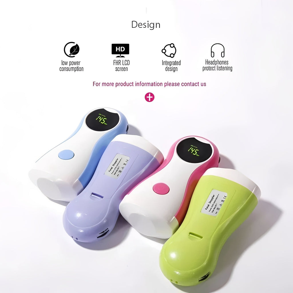 The Pulse-Echo Pro: High-Sensitivity Fetal Doppler for Real-Time Heartbeat Logic