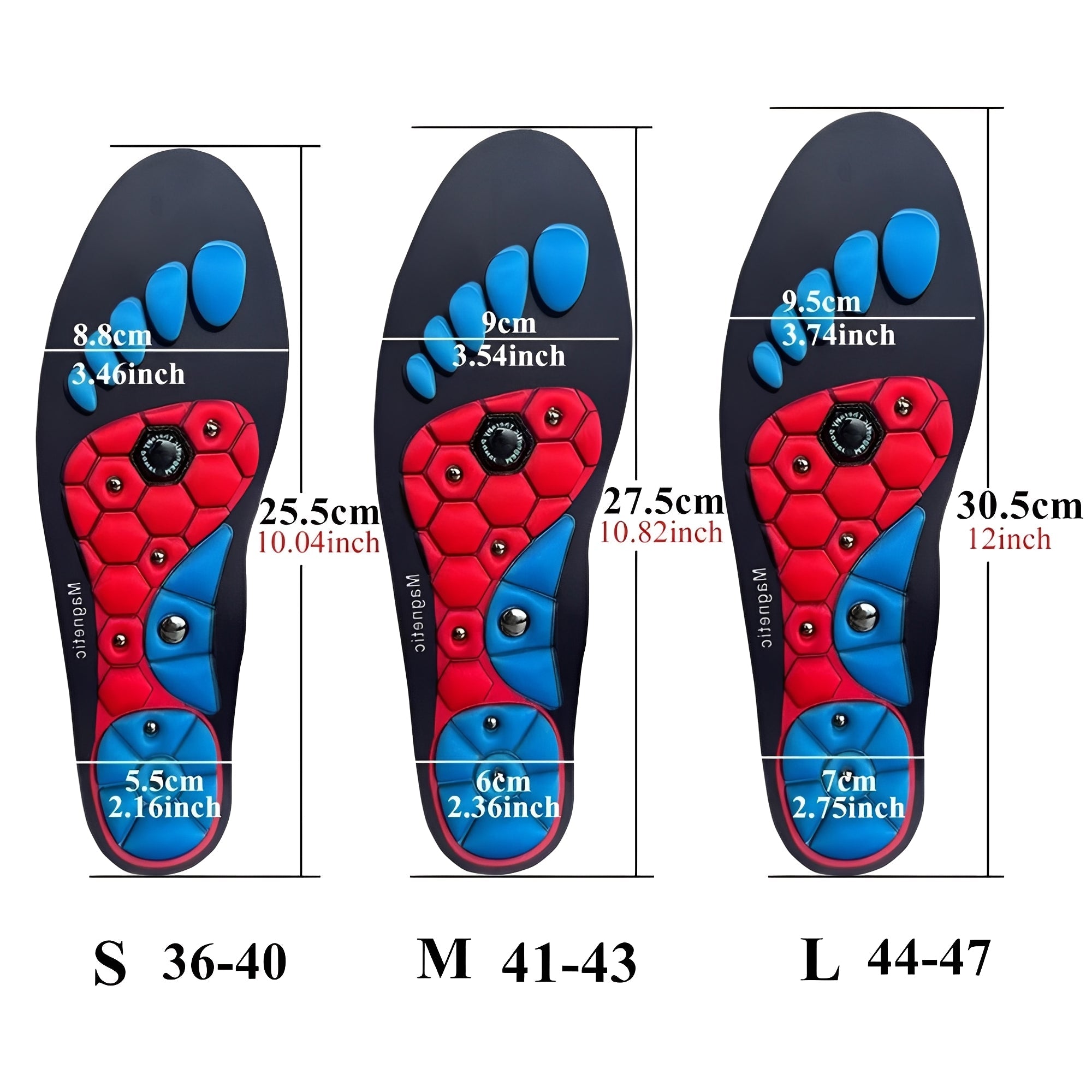 Flux-Align Elite: Magnetic Massage Insoles for Bio-Field Foot Recovery
