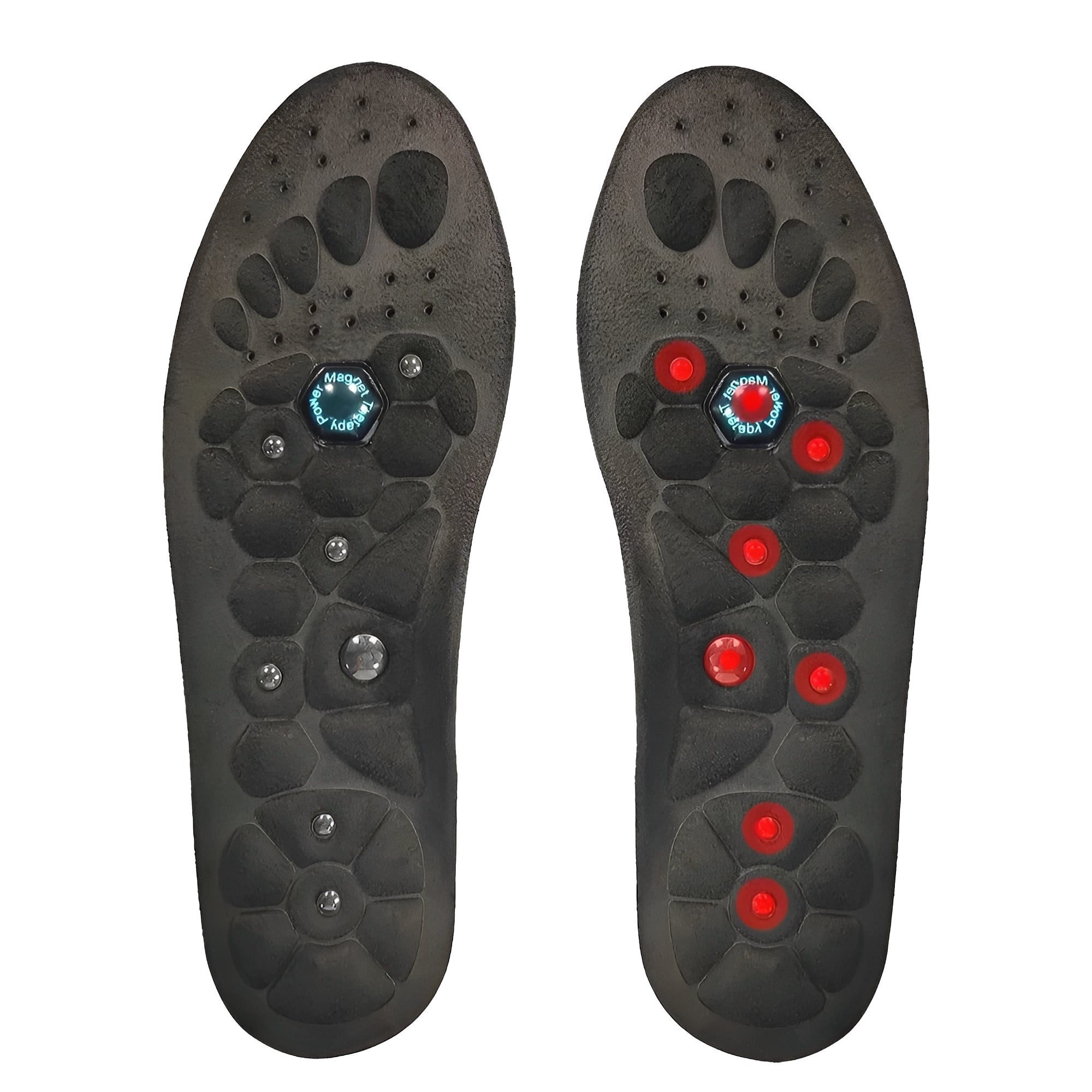 Flux-Align Elite: Magnetic Massage Insoles for Bio-Field Foot Recovery