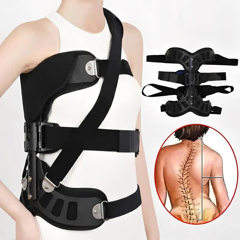 The Axis-Align Pro: Height-Adjustable Spinal Support with Precision Logic