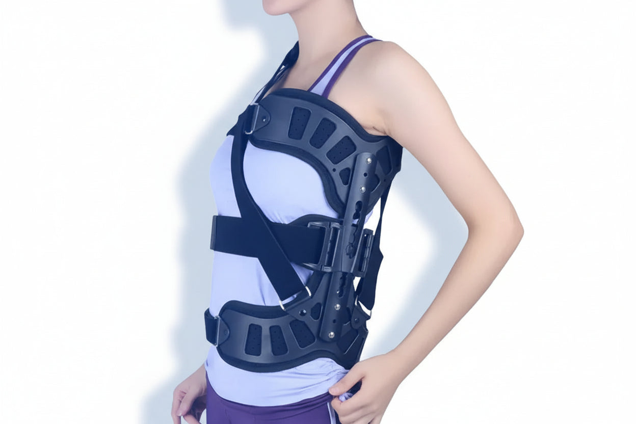 The Axis-Align Pro: Height-Adjustable Spinal Support with Precision Logic
