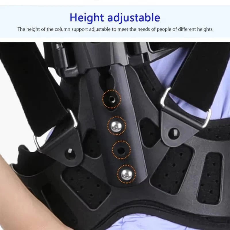 The Axis-Align Pro: Height-Adjustable Spinal Support with Precision Logic