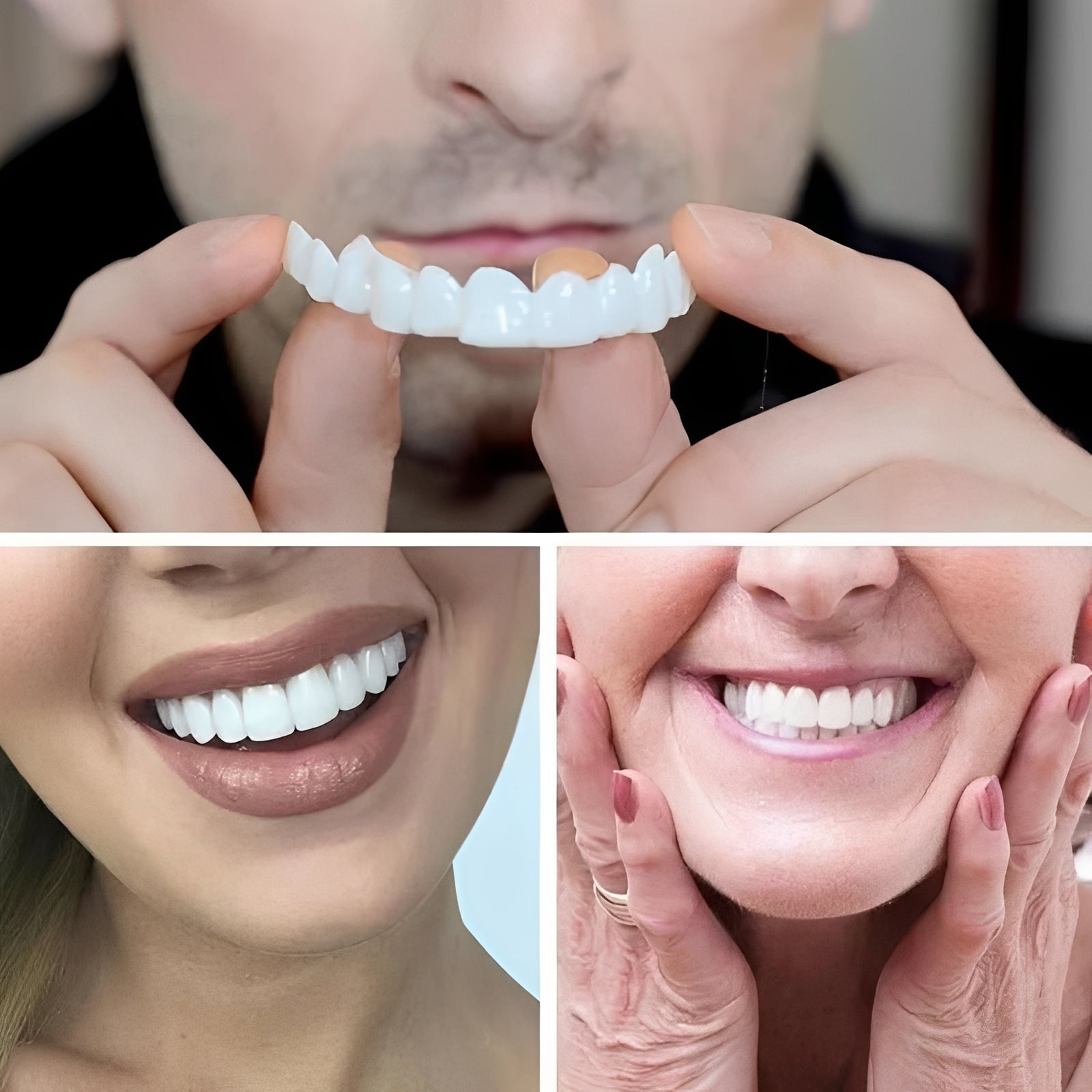The Instant-Smile Pro: Snap-On Cosmetic Veneers for a Flawless Profile